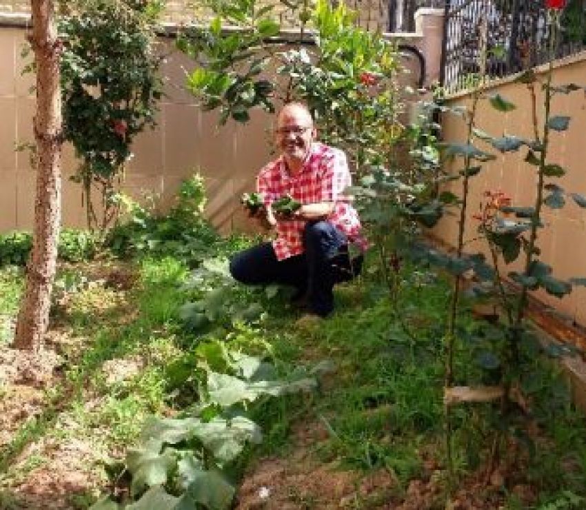 BAHÇEMİZ MAHSUL VERMEYE BAŞLADI Umut Dünyam Yaşlı Bakım Evi Denizli